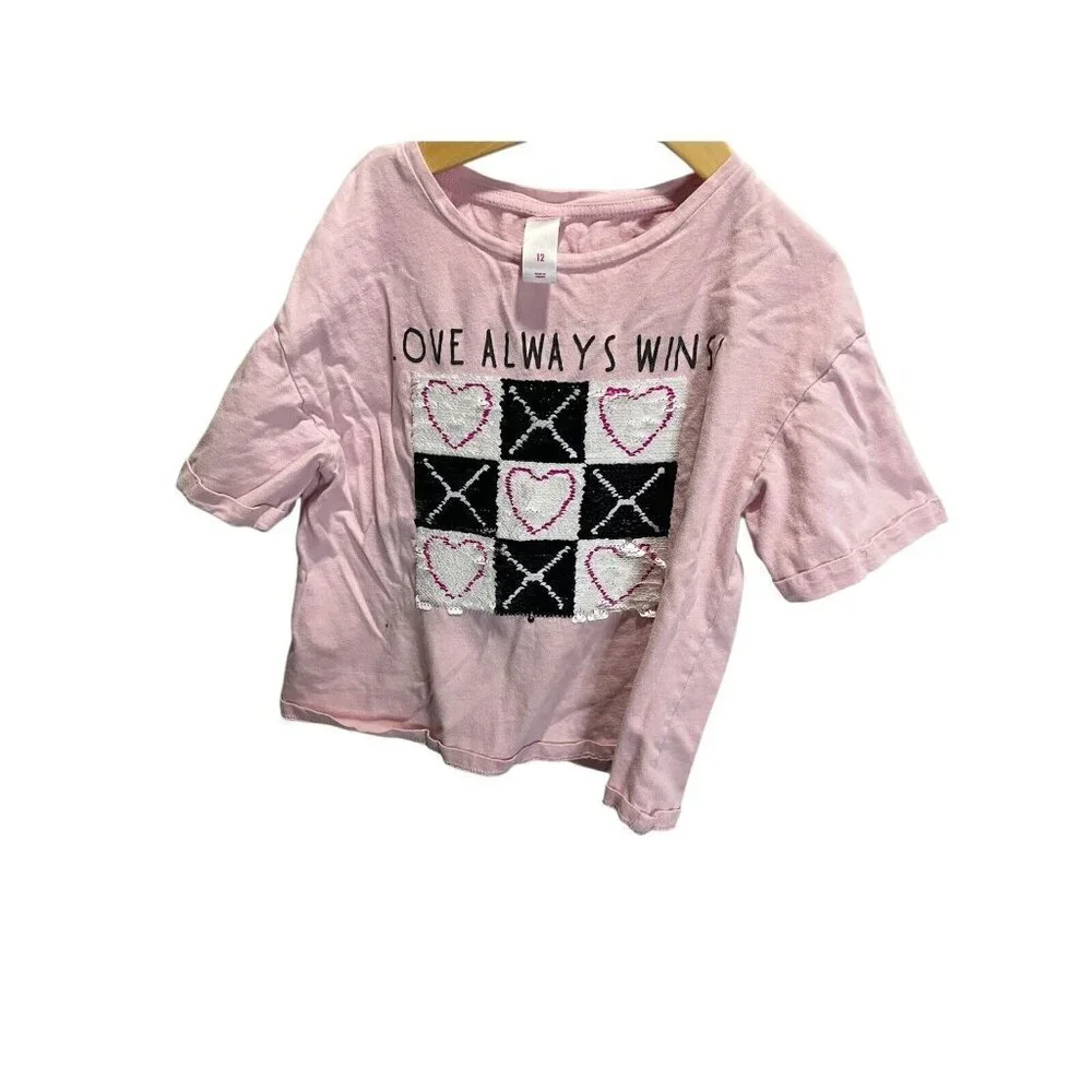 Justice Pink Sequin 
